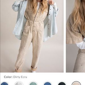 Free people jumpsuit / overalls